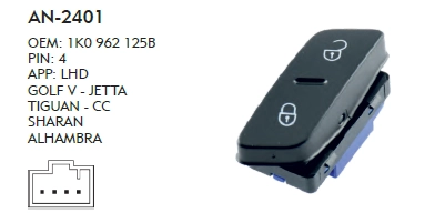 MERKEZİ KİLİT DÜĞME JETTA