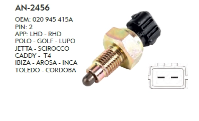 GERİ VİTES MÜŞÜRÜ VW - SEAT - SKODA - AUDI