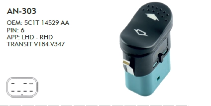 CAM DÜĞME  FORD TRANSIT V347 ESKİ MODEL