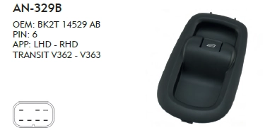 CAM DÜĞME FORD TRANSIT V362 SAĞ