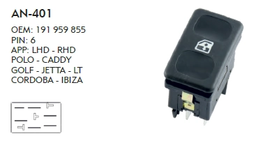 CAM DÜĞME CADDY 1996-2000
