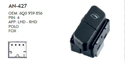 SAĞ ARKA CAM DÜĞME POLO - TEKLİ