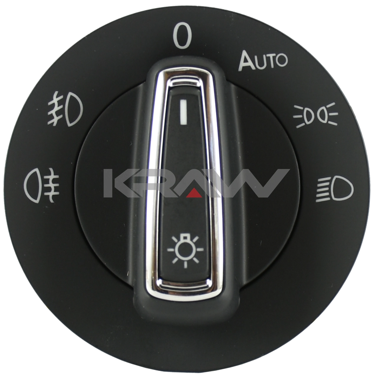 FAR AÇMA KAPAMA DÜĞME POLO AUTO - KROM - KIRMIZI IŞIK