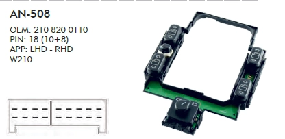 CAM DÜĞME  MERCEDES W210  (CAM DÜĞME GRUBU)