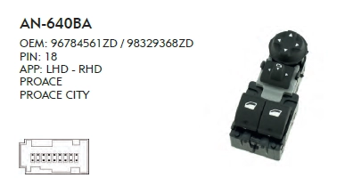 208 - 308 - RIFTER - EXPERT - BERLINGO - JUMPY SOL İKİLİ