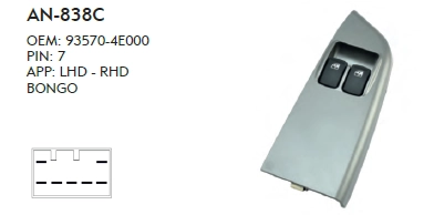 SOL CAM DÜĞME KIA BONGO - ÇİFTLİ - ÜÇGEN PANEL